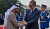 VUČIĆ U DVODNEVNOJ POSETI UJEDINJENIM ARAPSKIM EMIRATIMA: Predsednik prisustvuje otvaranju sajma naoružanja IDEX