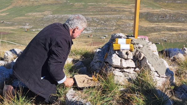 КРСТ НА КРШУ ЗА БЕЗГРОБНУ ВОЈСКУ: На Крнову код Никшића одржан парастос за више од 350 жртава из седме Црногорске бригаде