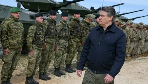 DOBIJAĆE 1.100 EVRA MESEČNO: Hrvatski mladići u uniformi osam nedelja, obavezni vojni rok od jeseni