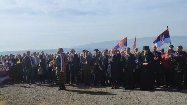 С ПОНОСОМ СЕ СЕЋАМО ЈУНАКА: У Спомен-комплексу Зебрњак  обележена 110. годишњица Кумановске битке