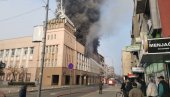 VELIKI POŽAR U KRUŠEVCU: Gust crni dim nadvio se nad gradom (VIDEO)