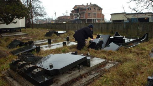 TRAŽE DA SE POČINIOCI PRIVEDU PRAVDI: OEBS osudio skrnavljenje srpskog groblja u Orahovcu