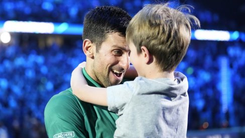 SAMO JE JEDNOM DOŠAO IZ ŠKOLE: Novak Đoković otkrio zbog čega mu sin navija za Partizan