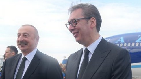 ALIJEV ČESTITAO VUČIĆU DAN DRŽAVNOSTI: Azerbejdžan i Srbija su dugi niz godina bliski prijatelji i pouzdani strateški partneri