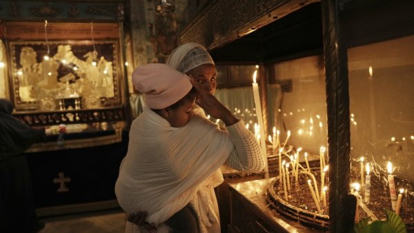 ПРИПРЕМЕ ЗА БОЖИЋ У ВИТЛЕЈЕМУ: Завирите у Цркву Христовог рођења у Палестини (ФОТО)