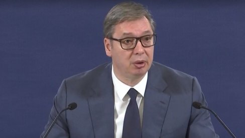 ХОЋУ ДА СЕ ОБРАТИМ НАШЕМ НАРОДУ НА СВЕТОЈ СРПСКОЈ ЗЕМЉИ: Вучић о захтеву да оде на Косово и Метохију ХОЋУ ДА СЕ ОБРАТИМ НАШЕМ НАРОДУ НА СВЕТОЈ СРПСКОЈ ЗЕМЉИ: Вучић о захтеву да оде на Косово и Метохију