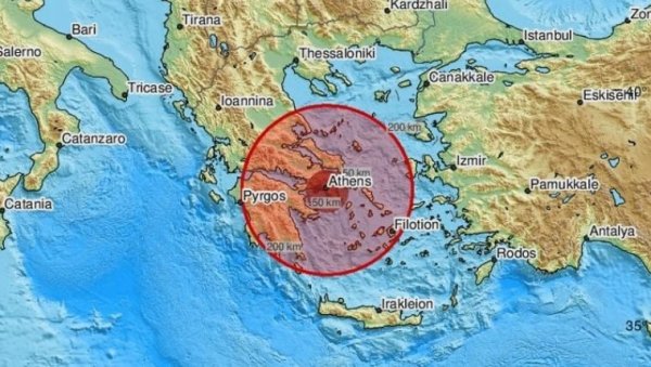 СНАЖАН ЗЕМЉОТРЕС ПОГОДИО ГРЧКУ: Било је застрашујуће