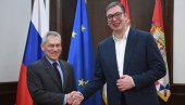 VUČIĆ SE SASTAO SA BOCAN-HARČENKOM: Primio Putinovu čestitku, informisao ruskog ambasadora o situaciji na KIM (FOTO)