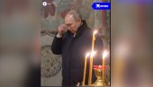 ПУТИН ДОЧЕКАО БОЖИЋ У ХРАМУ: Богослужењу присуствовао у саборној цркви у Московском Кремљу (ФОТО/ВИДЕО)