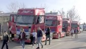 DEFILE KAMIONA I KROZ OBRENOVAC: Organizovana tradicionalna Božićna vožnja u prigradskoj opštini (FOTO)