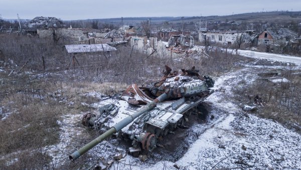 БРИТАНСКИ МИНИСТАРСТВО ОДБРАНЕ ТВРДИ: Русија може да ризикује напад на Угљедар упркос опасности од Бахмута