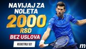 TENIS JE PONOVO U MODI: Preuzmi bonus, igraj na Novaka i postani deo istorije!