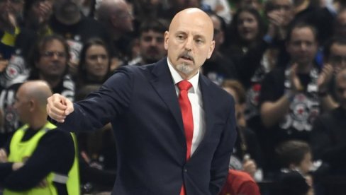 NIŠTA, NULA! Saša Obradović ljut nakon debakla Zvezde od Žalgirisa