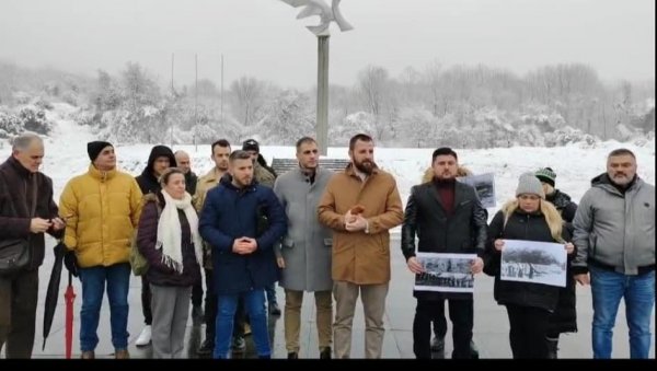 ВИДЕО-НАДЗОР ДА ЗАШТИТИ ЈАЈИНЦЕ: Грађани окупљени у спомен-парку затражили већу бригу према меморијалу