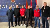 PONOS JAGODINE: Lazar Kovačević na prijemu kod predsednika gradske skupštine, Palma uputio poziv svim sportistima (FOTO)