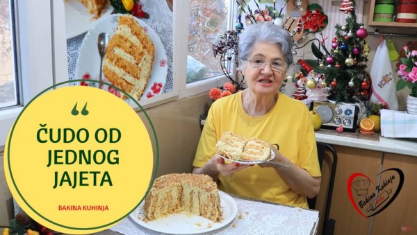 ТОЧАК ТОРТА: Чудо од једног јајета (РЕЦЕПТ)