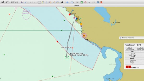 ТУРСКА ПОСАДА НА ЈАХТИ, ТРАЖИЛИ ПОМОЋ НА МОРУ: Одбијали да стану припадницима црногорске службе спасавања