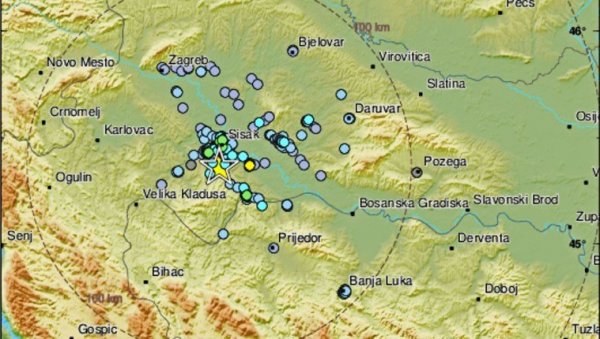 ЗЕМЉОТРЕС И У ХРВАТСКОЈ: После Румуније тресла се и Банија