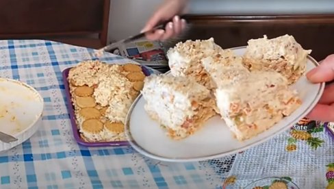 POSNA SLANA KREKER TORTA: Jednostavan recept koji ne oduzima mnogo vremena (VIDEO)