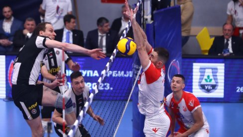 NA KORAK DO TRIPLE KRUNE: Odbojkaši Partizana u finalu plej-ofa protiv Vojvodine poveli sa 2:0 u pobedama