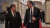 VUČIĆ SE SASTAO SA LAJČAKOM: U toku razgovor u Predsedništvu