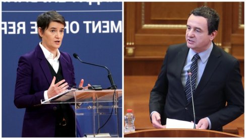 ANA BRNABIĆ ODUVALA KURTIJA U BLEDU: Za mene su Srbija i KiM jedna država, vas ne priznaju ni sve članice EU ANA BRNABIĆ ODUVALA KURTIJA U BLEDU: Za mene su Srbija i KiM jedna država, vas ne priznaju ni sve članice EU