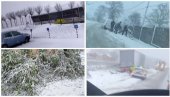 SNEG PARALISAO SRBIJU: Haos u prestonici, kritično u Ivanjici, prevrnuti kamioni kod Takova i LJiga - potpuni kolaps na putevima (FOTO/VIDEO)