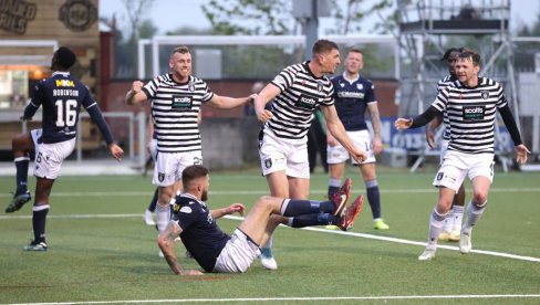 NA UTAKMICAMA FORFARA PADA VIŠE OD TRI GOLA U PROSEKU: Pauci ne čuvaju dobro svoju mrežu na malom Hempdenu