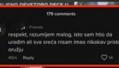 РАЗУМЕМ МАЛОГ, ИСТО САМ ХТЕО И ЈА ДА УРАДИМ Малолетник из Жабљака подржао масакр у Београду, полиција реаговала