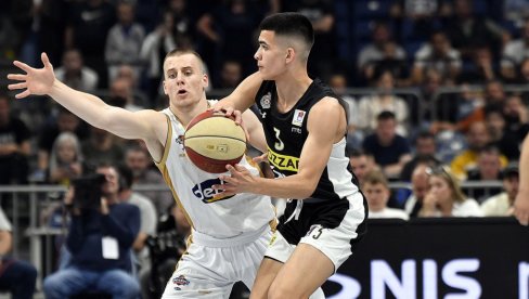 PARTIZAN TREĆI U BEOGRADU: Savo Drezgić razbio protivnika u juniorskoj Evroligi