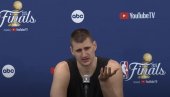 AMERIČKI NOVINARI NISU MOGLI DA VERUJU: Nikola Jokić pred NBA finale održao konferenciju za štampu kakvu mediji nisu očekivali