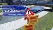 TUŽNA SLIKA UŽICA: Đetinom teče fluorescentno zelena voda - izgleda gore od Venecije (VIDEO)