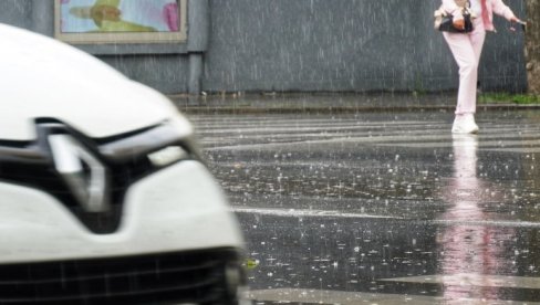 NEVREME STIGLO U BEOGRAD: Kiša pljušti širom grada, a ovi delovi zemlje su takođe na udaru
