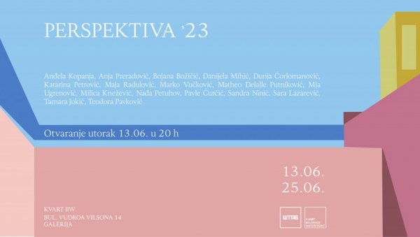 ПРОЈЕКАТ ПЕРСПЕКТИВА 23 У УМЕТНИЧКОМ ПРОСТОРУ КВАРТ БW:Опус 17 младих аутора