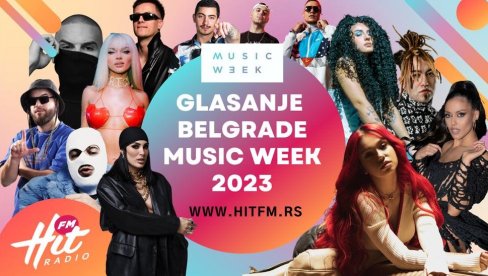 ЗА ЧЕТИРИ ДАНА ПОЧИЊЕ BELGRADE MUSIC WEEK: Публика бира хит нумеру и хит извођача године ЗА ЧЕТИРИ ДАНА ПОЧИЊЕ BELGRADE MUSIC WEEK: Публика бира хит нумеру и хит извођача године
