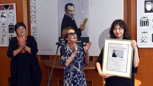 MUCI MI JE OTVORIO VRATA POZORIŠTA: Bijenalna nagrada LJubomir Draškić pripala Tanji Mandić Rigonat MUCI MI JE OTVORIO VRATA POZORIŠTA: Bijenalna nagrada LJubomir Draškić pripala Tanji Mandić Rigonat