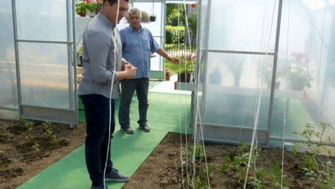 U CVEĆARAMA I CVEĆE SUNCA Plastenik za Dnevni boravak za decu, mlade i odrasle u Sremskoj Mitrovici