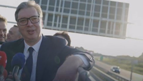 VUČIĆ SUTRA NA OTVARANJU AUTO-PUTA MIR NIŠ-MEROŠINA: Predsednik u obilasku nove deonice VUČIĆ SUTRA NA OTVARANJU AUTO-PUTA MIR NIŠ-MEROŠINA: Predsednik u obilasku nove deonice