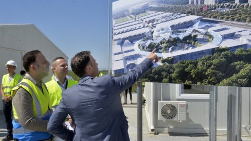 СРБИЈА НАСТАВЉА ДА ПОБЕЂУЈЕ: Мали обишао припремне радове на локацији будућег Експа 2027, ево шта ће све бити изграђено (ФОТО) СРБИЈА НАСТАВЉА ДА ПОБЕЂУЈЕ: Мали обишао припремне радове на локацији будућег Експа 2027, ево шта ће све бити изграђено (ФОТО)