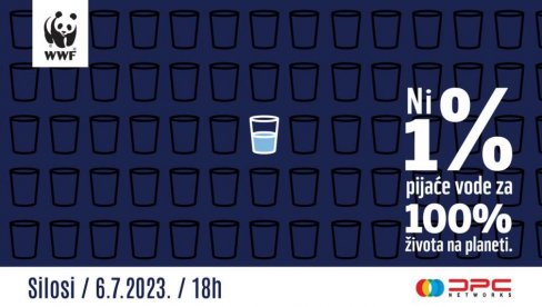 НИ 1% ПИЈАЋЕ ВОДЕ ЗА 100% ЖИВОТА НА ПЛАНЕТИ: WWF Adria организује футуристичку изложбу и специјални перформанс НИ 1% ПИЈАЋЕ ВОДЕ ЗА 100% ЖИВОТА НА ПЛАНЕТИ: WWF Adria организује футуристичку изложбу и специјални перформанс