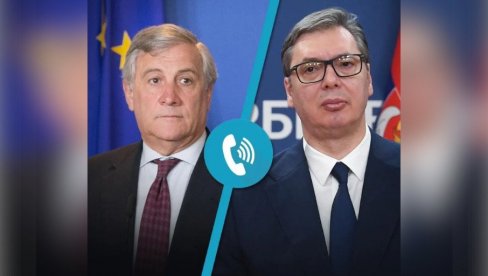 ВУЧИЋ РАЗГОВАРАО СА ТАЈАНИЈЕМ: Италијански министар поручио - Биће појачано присуство КФОР-а ВУЧИЋ РАЗГОВАРАО СА ТАЈАНИЈЕМ: Италијански министар поручио - Биће појачано присуство КФОР-а