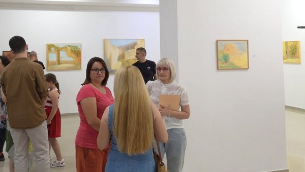 ГРАД У ПУСТИЊИ: У Пожаревцу отворена изложба Адела Фареса ГРАД У ПУСТИЊИ: У Пожаревцу отворена изложба Адела Фареса