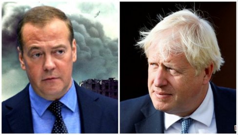 DŽONSON JE BUDALA U PENZIJI, MORA NA PSIHIJATRIJU: Medvedev oštro odgovorio bivšem premijeru Britanije DŽONSON JE BUDALA U PENZIJI, MORA NA PSIHIJATRIJU: Medvedev oštro odgovorio bivšem premijeru Britanije