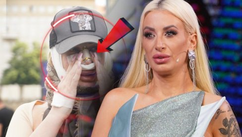 SKINULA ZAVOJE: Voditeljka Dušica Jakovljević pokazala novi nos (FOTO) SKINULA ZAVOJE: Voditeljka Dušica Jakovljević pokazala novi nos (FOTO)