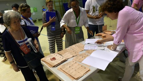 U ŠPANIJI ĆE PRESUDITI KOALICIJE? Desni blok ima malu prednost na osnovu 72 odsto glasova U ŠPANIJI ĆE PRESUDITI KOALICIJE? Desni blok ima malu prednost na osnovu 72 odsto glasova
