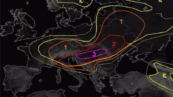 ЗА ОВАЈ ДЕО СРБИЈЕ ИЗДАТ ЈЕ НАЈВЕЋИ СТЕПЕН УПОЗОРЕЊА: Следе веома опасне олујне и грмљавинске непогоде