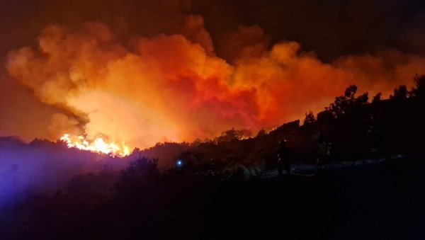 ХАПШЕЊЕ ЗБОГ ПОЖАРА: Огласила се хрватска полиција, ево какво је стање на Чиову (ВИДЕО)