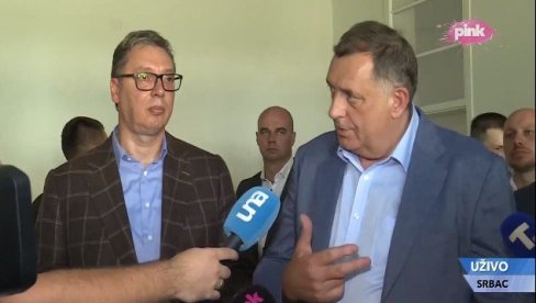 DODIK: Dok su se drugi predsednici Srbije samo grlili sa mnom, sva pomoć je došla tek u Vučićevo vreme! DODIK: Dok su se drugi predsednici Srbije samo grlili sa mnom, sva pomoć je došla tek u Vučićevo vreme!