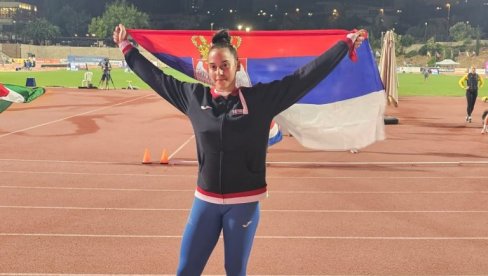 ADRIANA VILAGOŠ SREBRNA: Sjajno otvaranje sezone naše mlade atletičarke na Evropskom kupu