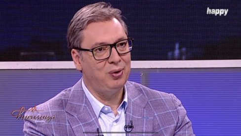 PREDSEDNIK VUČIĆ U ĆIRILICI: Moramo da se držimo zajedno i budemo ujedinjeni, Srbija će pobediti na kraju PREDSEDNIK VUČIĆ U ĆIRILICI: Moramo da se držimo zajedno i budemo ujedinjeni, Srbija će pobediti na kraju